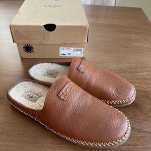 UGG leather slippers